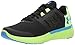 Produktbild Under Armour Boys' Grade School Micro G Fuel RN, Black/Quirky Lime/Mako Blue, 3.5 M US Big Kid