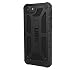 Produktbild Urban Armor Gear Premium Monarch Schutzhülle nach US-Militärstandard für Apple iPhone 7 / 6S / 6 - Schwarz [Verstärkte Ecken | Sturzfest | Leder | Strukturierter Rahmen | Vergrößerte Tasten] - IPH7/6S-M-BLK