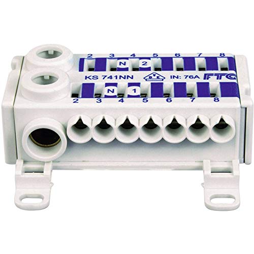 Preisvergleich Produktbild FTG Friedrich Göhringer Klemmblock Blau 2polig 75A KS741NN