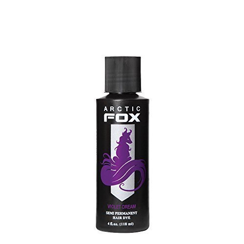 ARCTIC FOX SEMI PERMANENT HAIR COLOUR DYE (4oz, VIOLET DREAM)