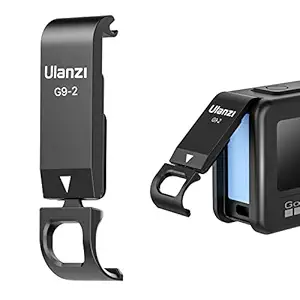 ULANZI Select G9-2 Protective Cover for Gopro Hero 9 Black, Battery Charging Door Vlog Accessory for Go pro 9 Action Cam