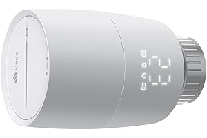 ‎TP-LINK TP-Link Kasa smartes Heizkörperthermostat - Erweiterungseinheit, benötigt Kasa Hub, Heizungssteuerung (Kasa App, Zeitpläne, Geofencing, Fensteröffnungserkennung), Matter, Alexa, Apple Home