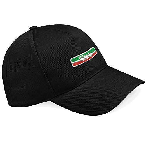 Preisvergleich Produktbild Fiat 500 Italien Bestickte Baseball Cap Mütze -k029SW