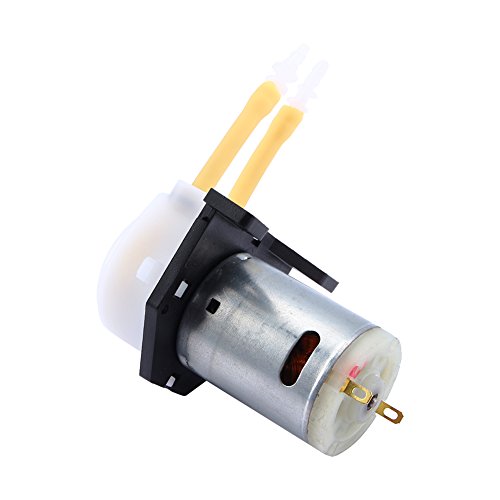 Yosoo DC 12v D2 Kleine Dosierpumpe Peristaltik 2mm Kopf für Aquarienwasser Lab Analytische (D2 2*4) - 6