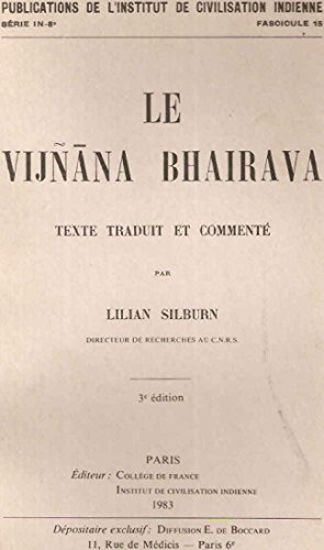 Télécharger Le Vijnana Bhairava Livre eBook France