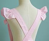 Magideal Victorian Style Pinafore Apron Maid Lace Smock Costume Ruffle Pockets Pink RS.860 (54.00% Off) - Amazon