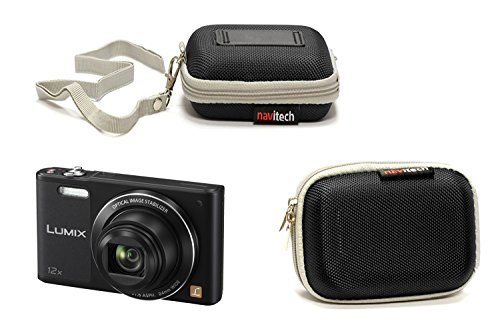 Preisvergleich Produktbild Navitech schwarzer harter Fall für die Panasonic LF1 Premium