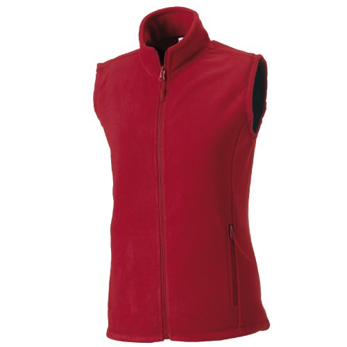 Russell Europe - Veste polaire sans manches - Femme (S) (Rouge)