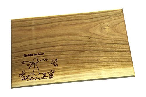 Preisvergleich Produktbild Oups Holzbrett: Genieße das Leben