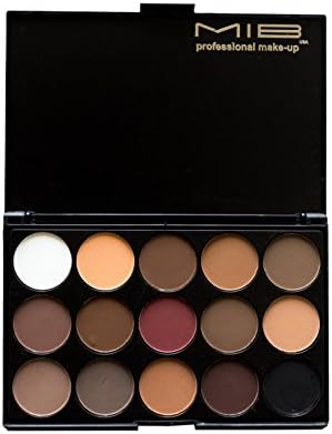 MIB USA E-15-02 Eye Shadow and Contour Palette, Multicolor, 2.7g