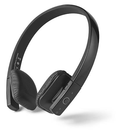 Preisvergleich Produktbild Blue Stylez - Bluetooth Kopfhörer - Multifunktionstasten am Kopfhörer (schwarz)