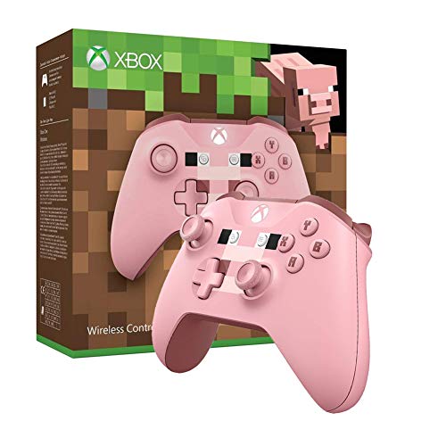 Preisvergleich Produktbild RQINW Xbox One Wireless Controller - Minecraft Creeper Pink
