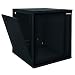 Produktbild LogiLink W06A54B ECO Wandschrank 6HE (560mm Tiefe), Flat Pack (unmontiert), 48,26 cm (19 Zoll) schwarz