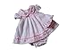Premature Girls Baby Pink Spotted Rose Dress Knickers Premature (5-8LBS Premature)