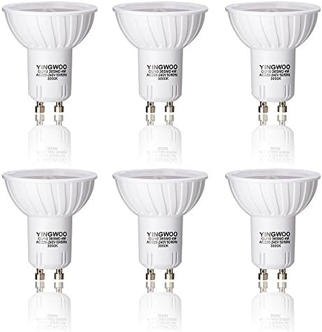 Lighting Lamp led bulbs natural GU10 4W cool white 6000k warm white 3000k 40W Halogen Equivalent AC 220V 240V 50HZ 60HZ 350lm RA>80 38°120°Beam Angle 30000H Life [Energy Class A++]