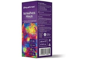 SOS PROMOTING Aquaforest - NitraPhos Minus 200 ml - Prodotto per la rimozione biologica di nitrati, nitriti e fosfati da un acquario marino.