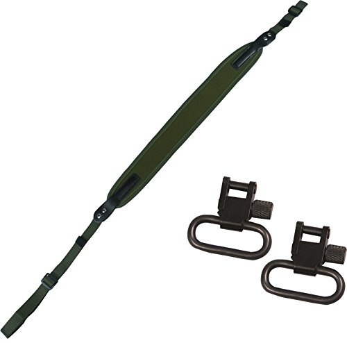 Savage Island Sangle Bandoulière en Néoprène pour Fusil + 2.5cm Émerillons