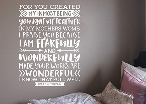 bible verse that says you are wonderfully made