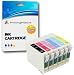 Produktbild 6 Druckerpatronen für Epson Stylus Photo P50 PX650 PX660 PX700W PX710W PX720WD PX800FW PX810FW R265 R285 R360 RX580 RX585 RX685 | kompatibel zu Epson T0801 T0802 T0803 T0804 T0805 T0806 (T0807)