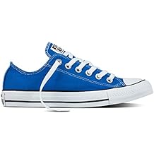 converse azzurre basse