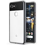 Ringke Coque Google Pixel 2 XL, [FUSION] Bumper en TPU avec Dos Crystal transparent [Protection contre les chutes/Technologie d'absorption des chocs] Étui de protection pour Pixel2 XL - Noir Fumé