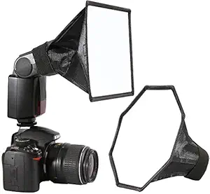 SHOPEE Flash Diffuser Light Softbox Kit (Universal, Collapsible with Storage Pouch) - 8