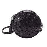 Diese runde Lederhandtasche eignet sich für den täglichen Gebrauch wie Einkaufen, Datieren, Arbeiten, Reisen und so weiter