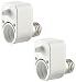 Produktbild Lunartec LED Birne Bewegungsmelder: 2er-Set Lampenfassung mit 360°-Radar-Bewegungsmelder, E27
