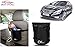 Auto Pearl - Semi Cylindrical Premium Make Cloth Car Bin Dustbin - Hyundai Sonata Fluidic RS.324.00