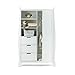 Obaby Lincoln Wardrobe (White)