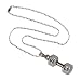 Men Style Silver Bodybuilding Barbell Dumbbell Charm Alloy Gym Jewelry Necklace With Chain Pendent For Men And Women RS.299.00