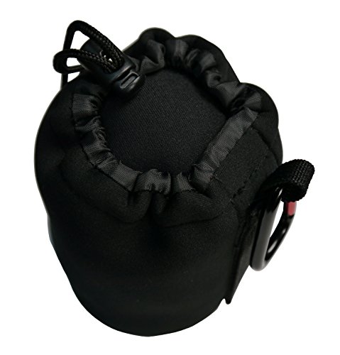 Gem Lot de 4  pochettes en n  opr  ne pour objectifs Canon Nikon Sony Pentax Olympus