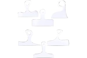 AXPPIN Guulqey Fräsvorlagen für Holzbearbeitung Charcuterie Board Vorlage Schneidebrett Vorlage Klar Acryl Schablonen Werkzeuge