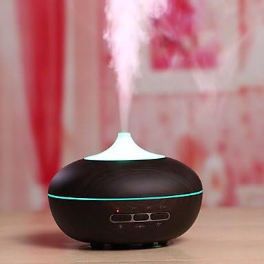 1 Pc Home ultrasonic woodgrain aromatherapy 174 * 150 mm nebulizer , black oak