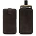 Produktbild ROYALZ Hülle Leder für ZTE Axon 7 Case Ledertasche Case Schutz Tasche Handyhülle Lederhülle Schutzhülle Vintage-Leder dunkel Braun