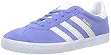  adidas Gazelle J, Zapatillas de Gimnasia Unisex Niños, Morado Real Lilac FTWR White, 37 1/3 EU