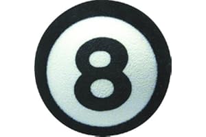 Aerialballs Lucky 8 Eight Pool Ball Car Aerial Ball Antenna Topper OR Dashboard Wobbler! (one P&P charge no matter how many items you buy from