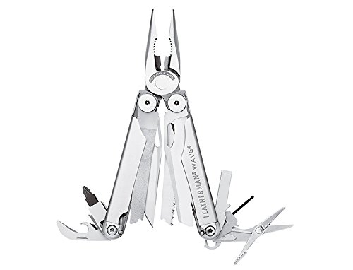 Preisvergleich Produktbild Leatherman LTG831372 Multitool Wave silver + Bit Kit als Set