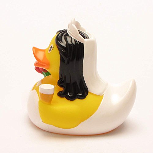 LiLaLu 8,5 cm Braut Ente Spielzeug (Mehrfarbig) - 4