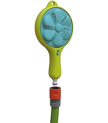Smoby - Splashy Way - Jeu d'eau - Accessoire de Toboggan Jet d'eau Enfant - Dès 2 Ans - 820701