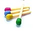 Homgaty 8Pcs Novelty Cute Matches Style Eraser Rubber Stationery Kid Gift
