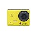 Produktbild QUMOX Ursprüngliche SJ5000+ WIFI SJ-5000 plus Sport-Sturzhelm-Tätigkeits-Kamera Ambarella A7LS75 DSP+ Panasonic 16-Megapixel-CMOS-Sensor 1080P 720P 30fps 60fps Full-HD 1.5 Zoll-1.5'' 170 ° Objektiv Wasserdicht Tauchen HD-Camcorder Auto-DVR mit Verbesserten Batterien und Zubehör Kits Gelb
