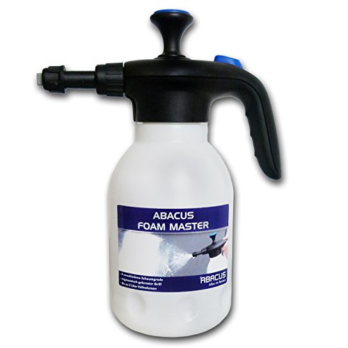 Preisvergleich Produktbild ABACUS FOAM MASTER 2L Schaumsprüher Pumpsprüher Schaumsprühgerät Reinigungsmittelschäumer Schäumer Aufschäumer Drucksprüher - ABACUS