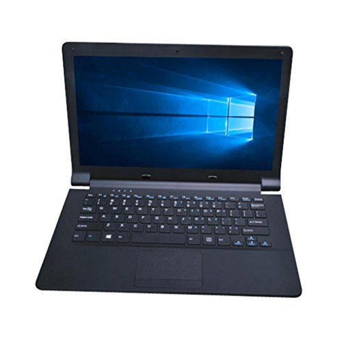 INTEL ATOM Ultra-thin Quad-Core Laptop 11 6   Screen Display 1920 1080pixel 2G 32G Windows10  Black 