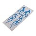 Generic 1 Pair Car Motorcycle 3D Flame Pattern Decal Sticker Decoration Blue RS.275.00