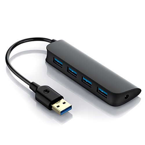 Uplink – aktiver USB 3.0 Hub 4 Port inkl. Netzteil | Super Speed Datenhub USB 3.0 für Apple MacBook, Windows Laptops und Ultrabooks und weiteren USB 3.0 kompatiblen Geräten - 3