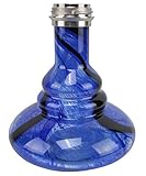 Ersatzglas Amy Edelstahl Modelle SS08 blue Edelstahl-Ring Klicksystem