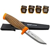 Rox Camping 0321 Bushcraft Plus Paslanmaz &Ccedil;elik Kamp Bı&ccedil;ağı (Turuncu)