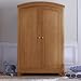 Izziwotnot Bailey Wardrobe, Oak