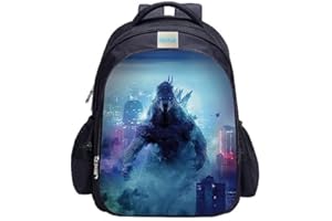 MATMO - Mochila escolar infantil, con estampado de fútbol, muy chula